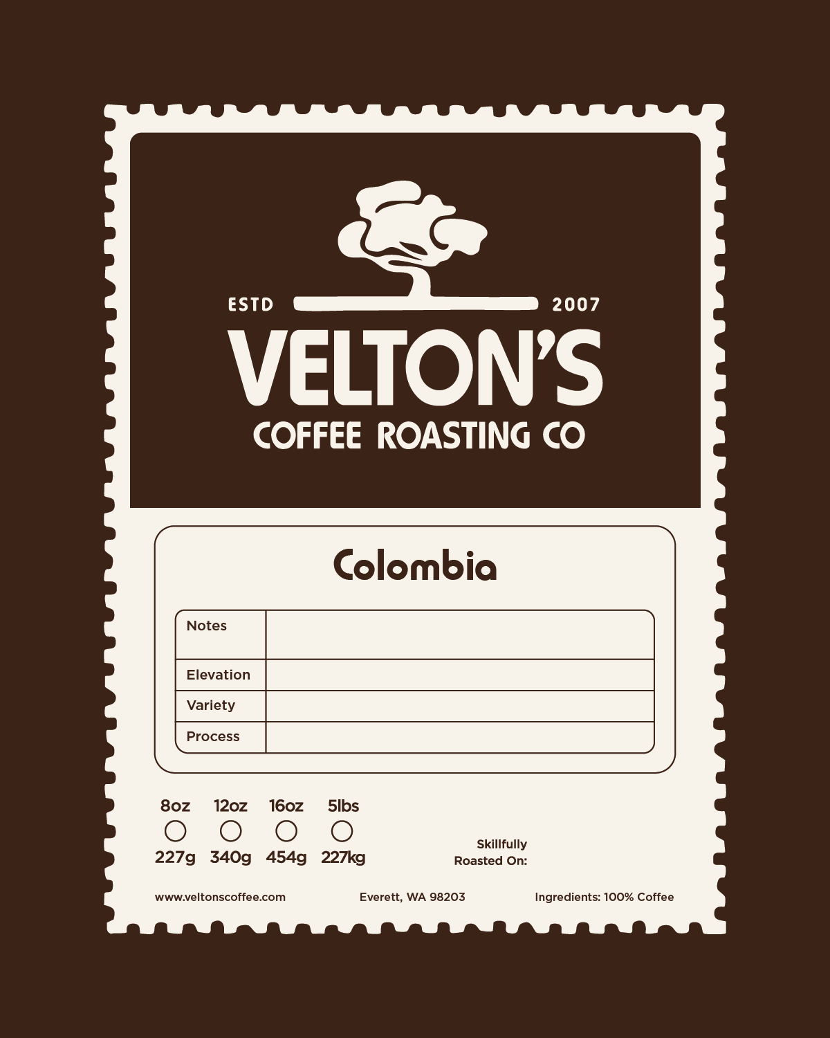 Colombia Huila - Caturra 86, Double Fermentation